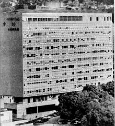 Hospital do Andaraí, no Rio de Janeiro, na década de 1980