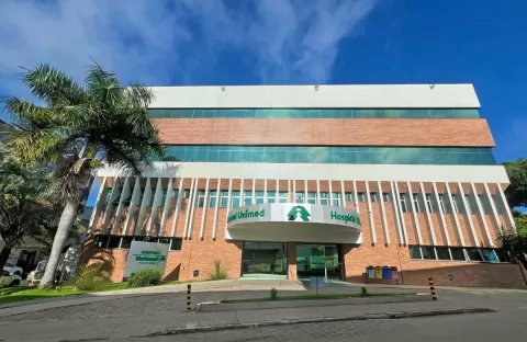 Hospital da Unimed Noroeste Capixaba, em Colatina