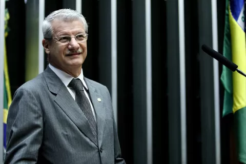 No Plenário da Câmara Federal dos Deputados, em Brasília