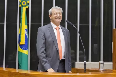 Em sessão na Câmara dos Deputados, em Brasília